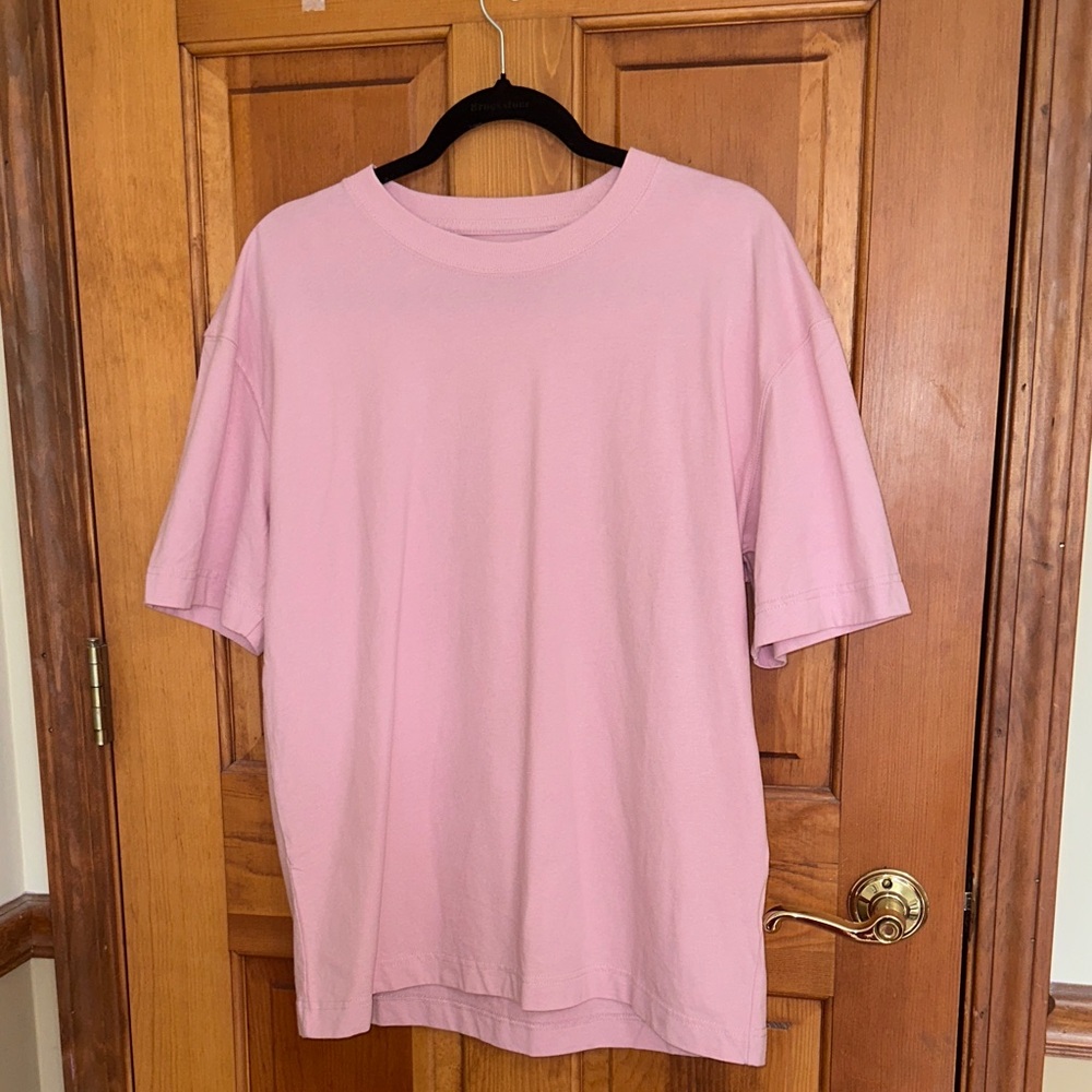Men's Hollister Boxy Heavyweight Cotton Crew T-Shirt